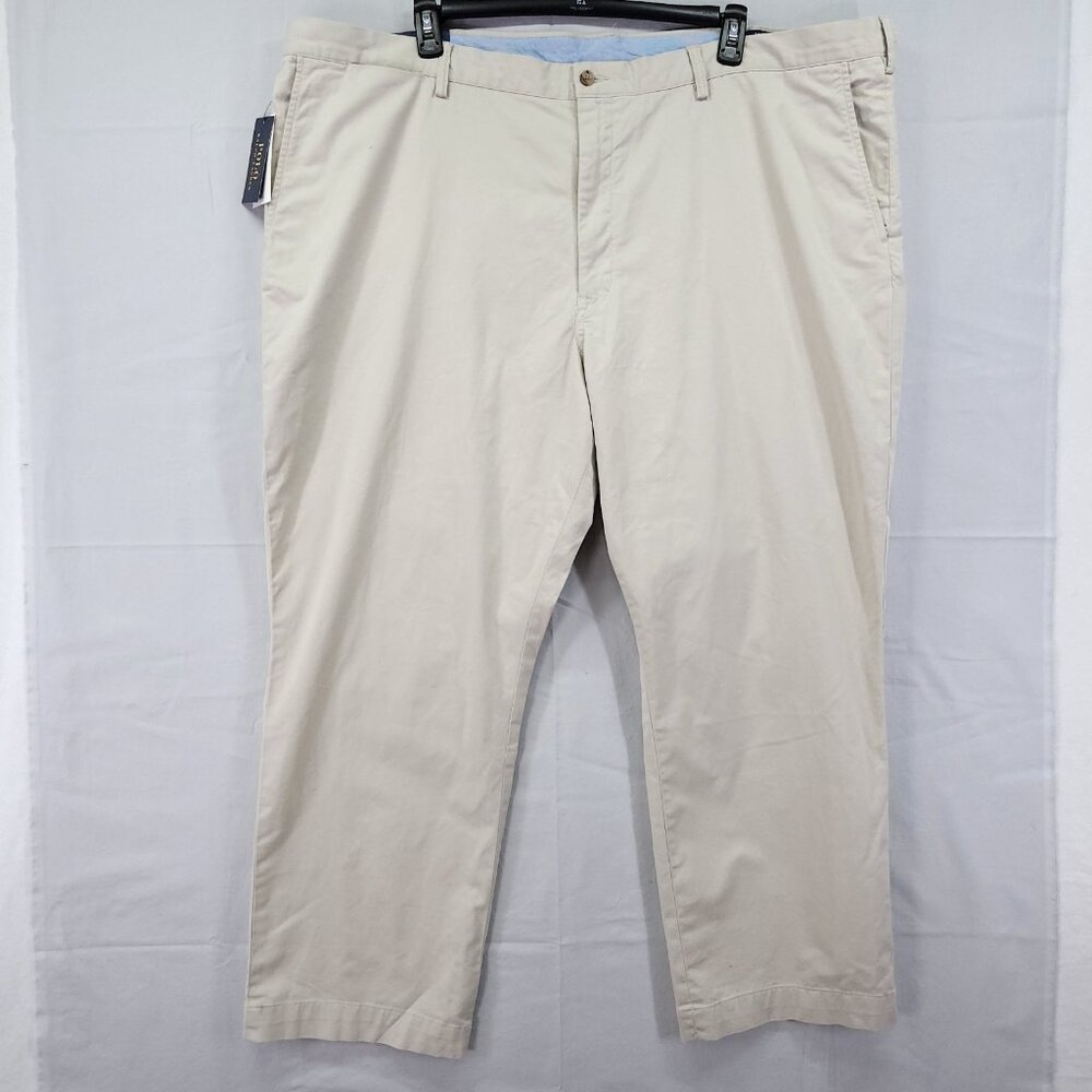 Polo Ralph Lauren Mens Pants Khaki 48Bx30 Core Replen Stretch Classic Fit Chino